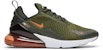 Nike Air Max 270 'Hijau Kasar Kari Panas' DQ4686-300