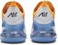 Details for Nike Air Max 270 'Summer Gradient' Lelaki/Wanita Kasut Musim Panas. AH8050-702