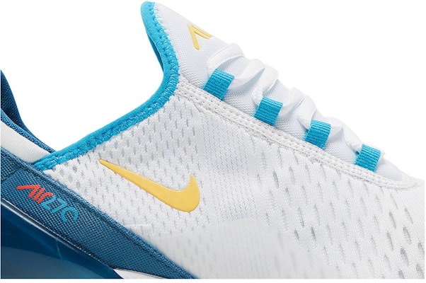 Nike Air Max 270 'Blanco Azul Industrial y Limón' Fj4000-100 Order Nike Air Max 270 'Blanco Azul Industrial y Limón' Fj4000-100