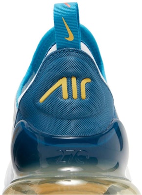 Nike Air Max 270 'Blanco Azul Industrial y Limón' Fj4000-100 Sizing Nike Air Max 270 'Blanco Azul Industrial y Limón' Fj4000-100