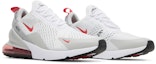 Cheap 나이키 에어맥스 270 '화이트 라이트 퓨전 레드' DD7120-100