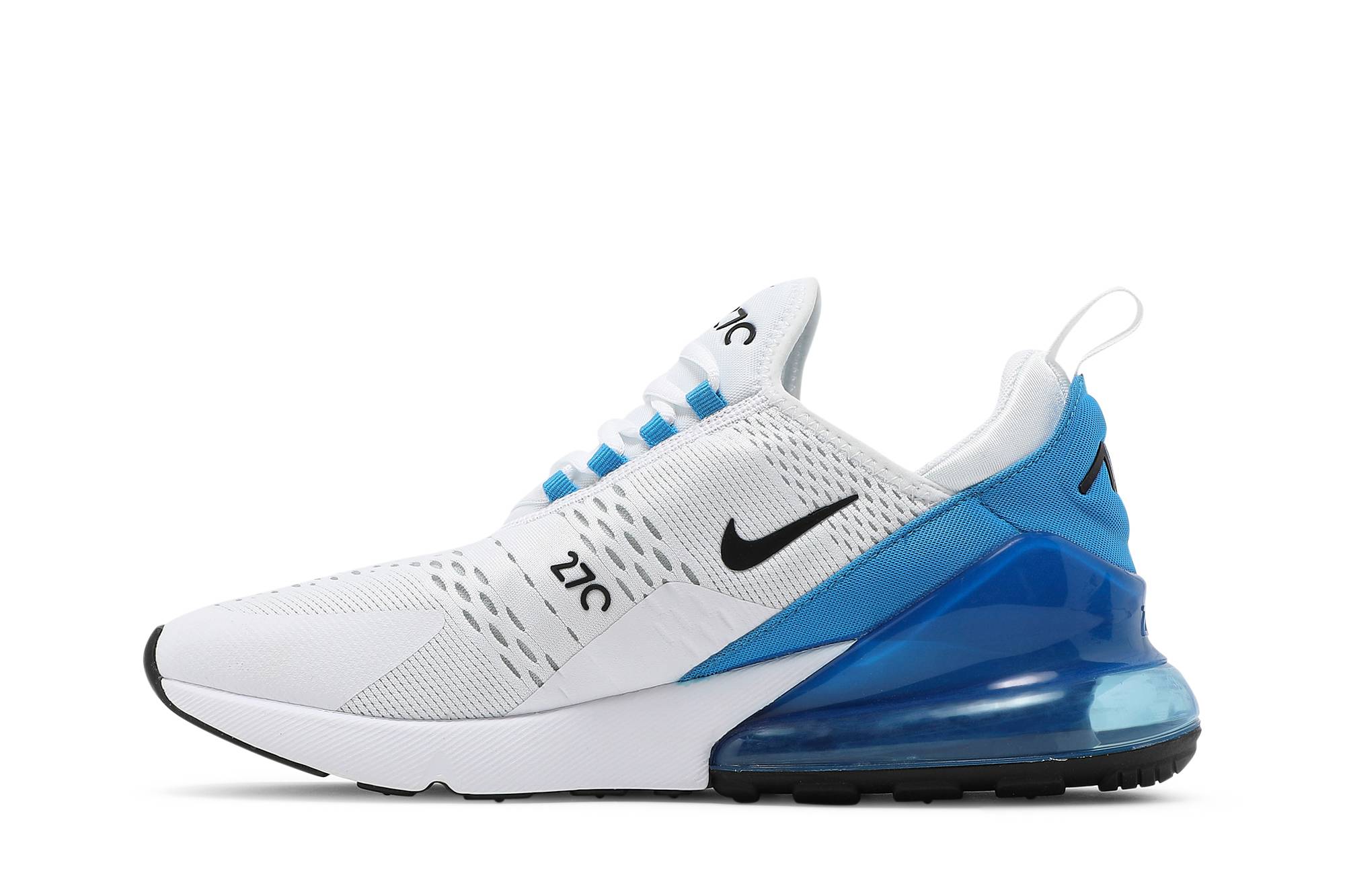 Lookbook 耐克Air Max 270“白色照片蓝” AH8050-110