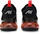 Nike Air Max 270 Hitam Merah Terang AH8050-015