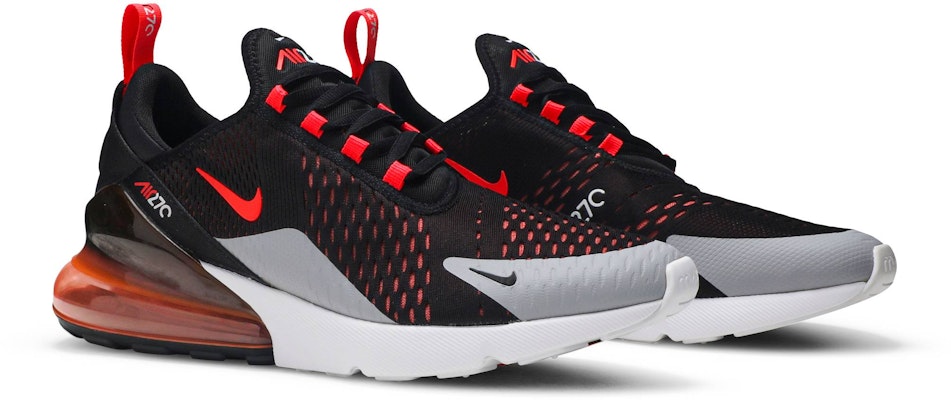 Air max 270 top black-bright crimson-cool grey
