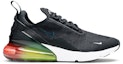 Buy 耐克Air Max 270黑色镭射橙琥珀光运动鞋 AQ9164-003