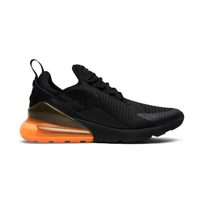 Nike Air Max 270 Black Total Orange