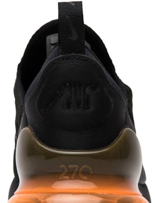 Nike Air Max 270 Negro Naranja Total AH8050-008 Sizing Nike Air Max 270 Negro Naranja Total AH8050-008