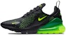 Nike Air Max 270 Hitam Volt Kelabu Minyak AH8050-017