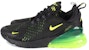 Nike Air Max 270 Hitam Volt Kelabu Minyak AH8050-017