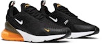 Cheap 耐克Air Max 270 黑白橙色款 AH8050-014