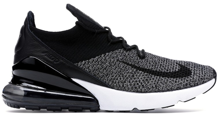 Air max 270 flyknit black and white shop