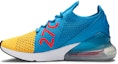 Lookbook Nike Air Max 270 Flyknit Laser Orange Blue Orbit AO1023-800