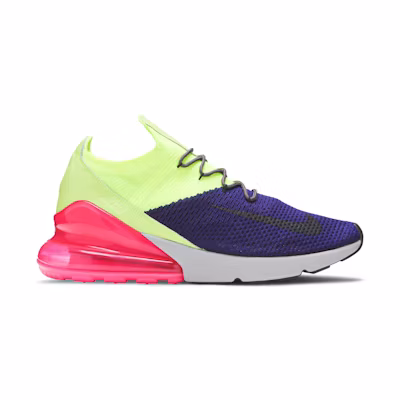 Nike Air Max 270 Flyknit Regency Purple Volt