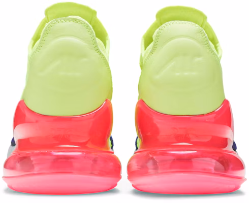 Nike Air Max 270 Flyknit Púrpura Regency Volt. AO1023-501 Details for Nike Air Max 270 Flyknit Púrpura Regency Volt. AO1023-501