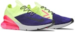 Cheap Nike Air Max 270 Flyknit Púrpura Regency Volt. AO1023-501