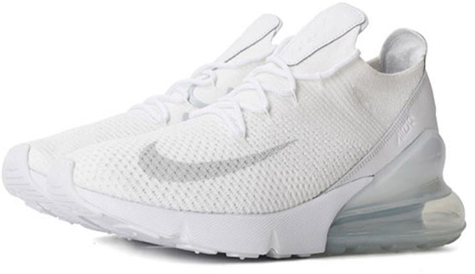 Nike Air Max 270 Flyknit Putih Triple AO1023-102 Lookbook Nike Air Max 270 Flyknit Putih Triple AO1023-102