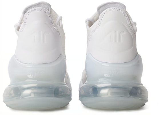 Nike Air Max 270 Flyknit Triple White AO1023-102 Shop Nike Air Max 270 Flyknit Triple White AO1023-102