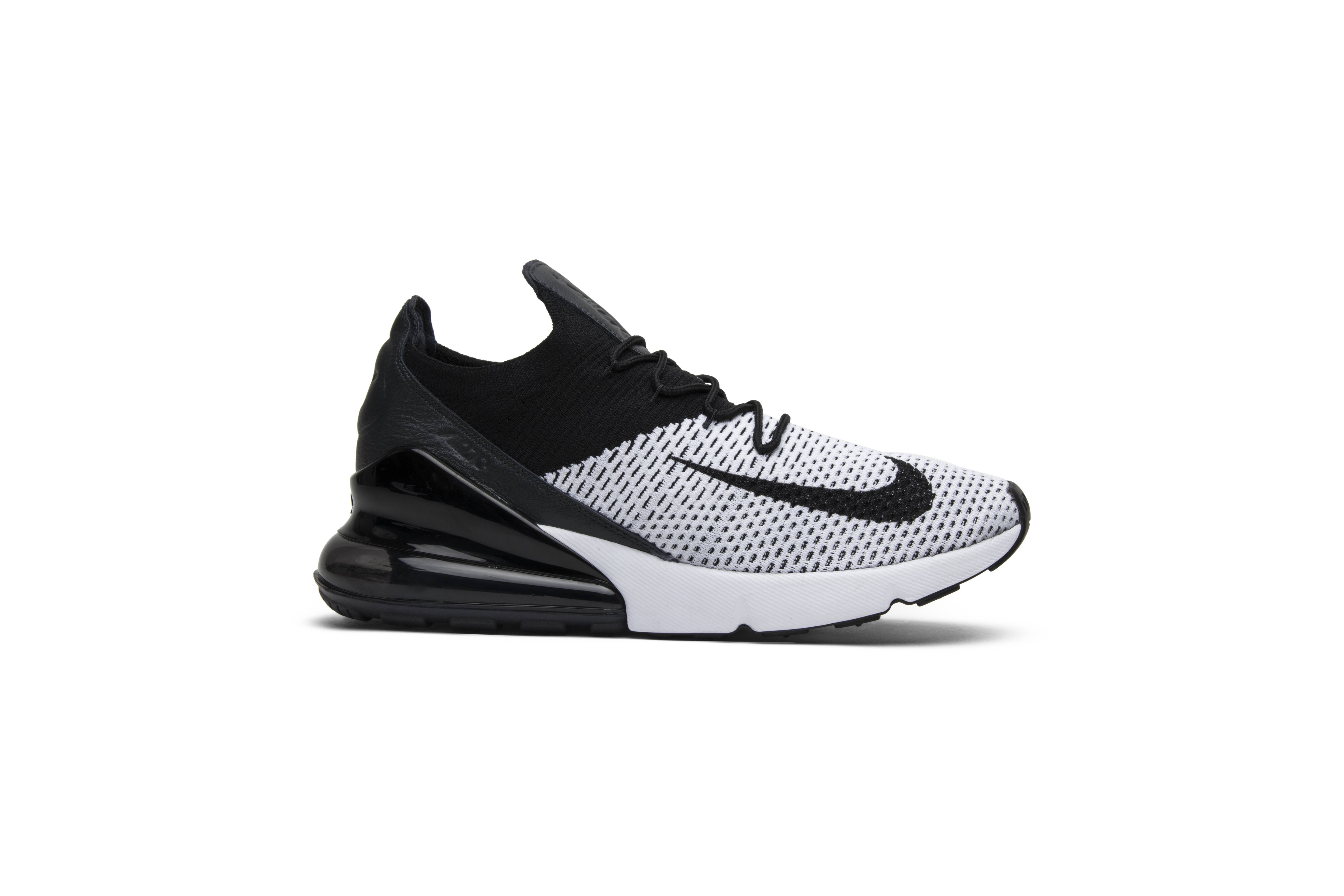 Buy Nike Air Max 270 Flyknit Blanco Negro AO1023-100