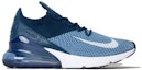 Order Nike Air Max 270 Flyknit Work Blue AO1023-400 - Kasut Sukan Terkini