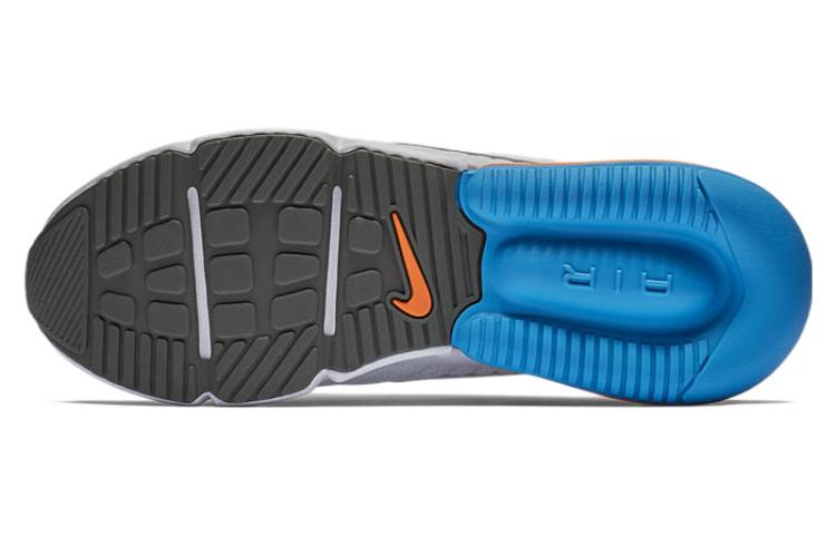 Shop 나이키 에어맥스 270 퓨투라 화이트 토탈 오렌지 블루 (57 characters) AO1569-100