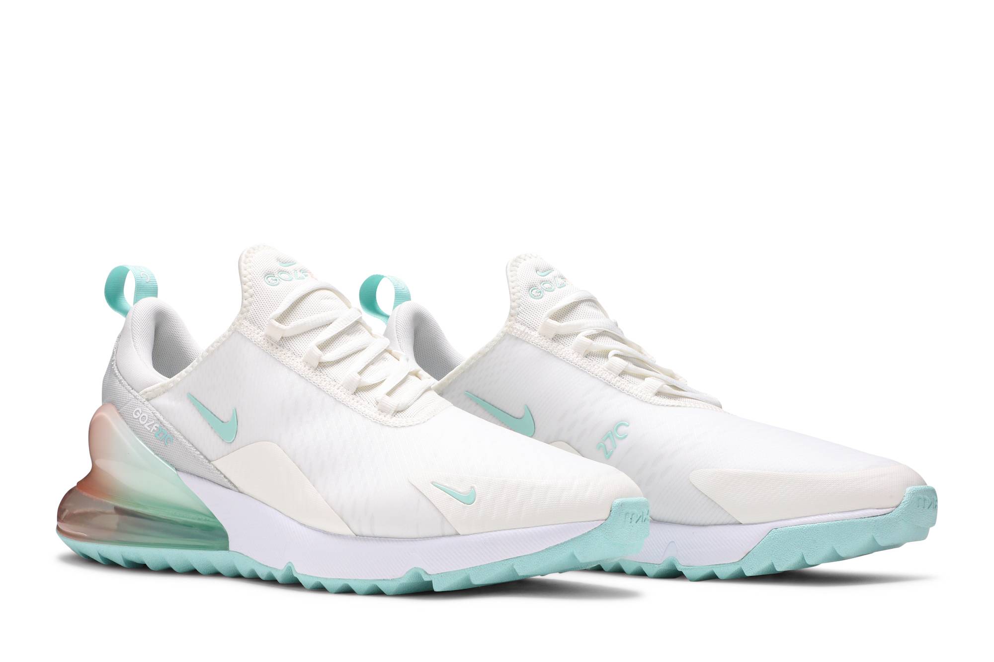 Cheap Nike Air Max 270 G 低筒 跑步鞋 男款 白綠橙