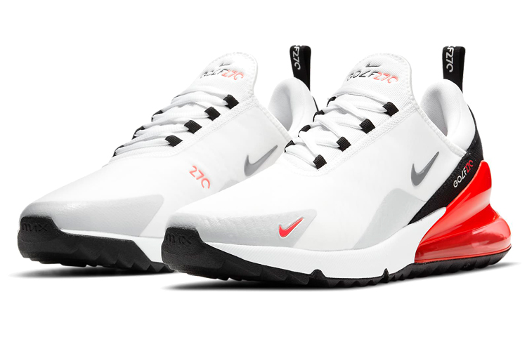Lookbook Nike Air Max 270 Golf 'Blanco Rojo' CK6483-103