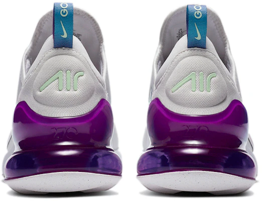 耐吉 Air Max 270 G NRG 低筒跑步鞋 男款 白藍紫 Shop 耐吉 Air Max 270 G NRG 低筒跑步鞋 男款 白藍紫