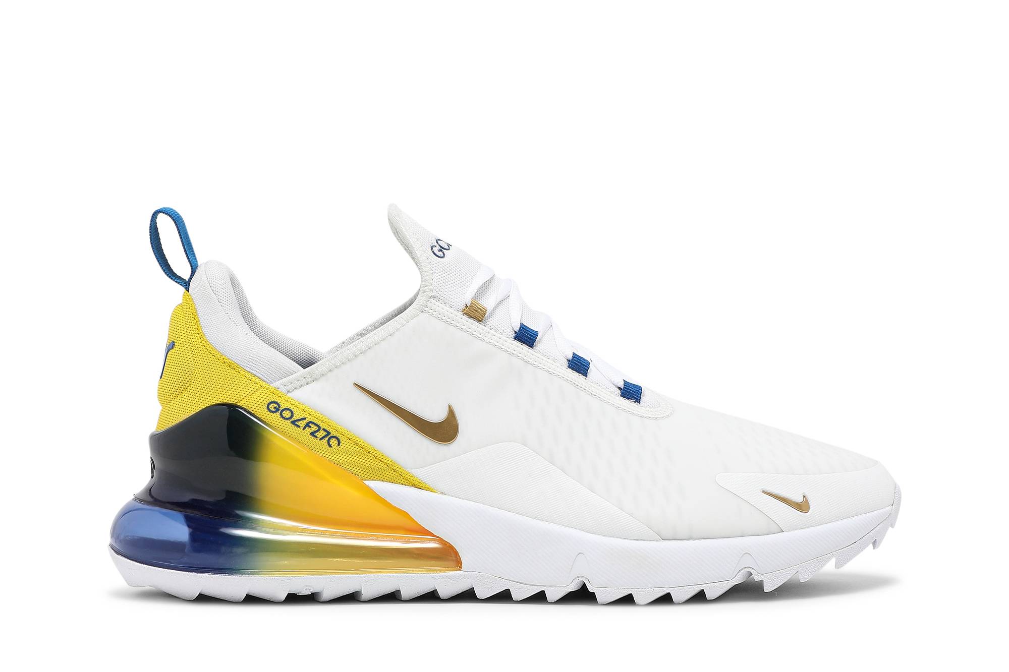Nike Air Max 270 Golf NRG 'White Metallic Gold' CK6541-111