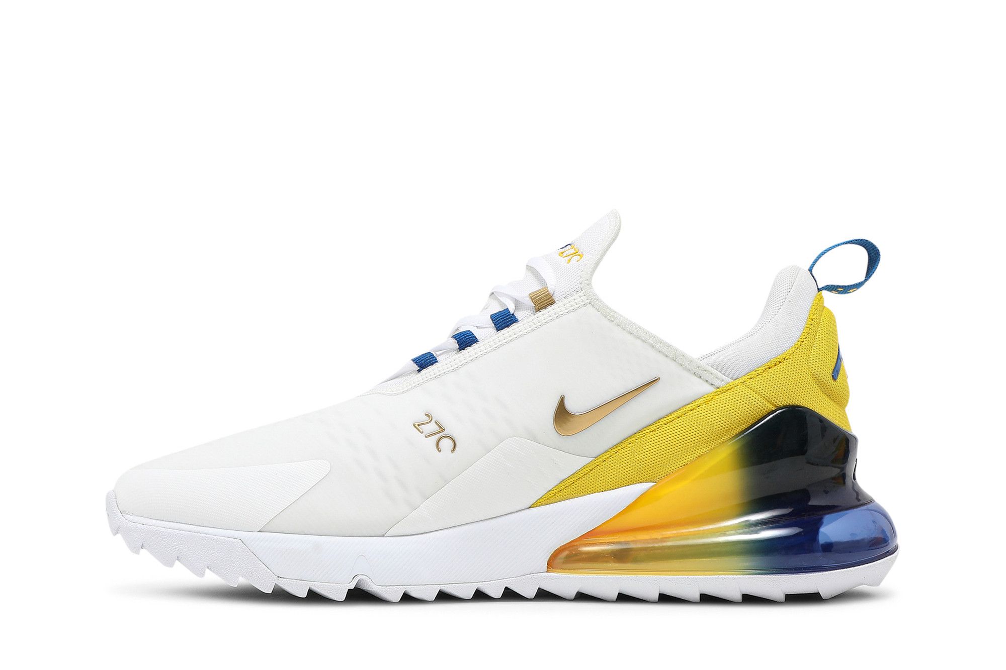 Lookbook Nike Air Max 270 Golf NRG ''Bianco Oro Metallizzato'' CK6541-111