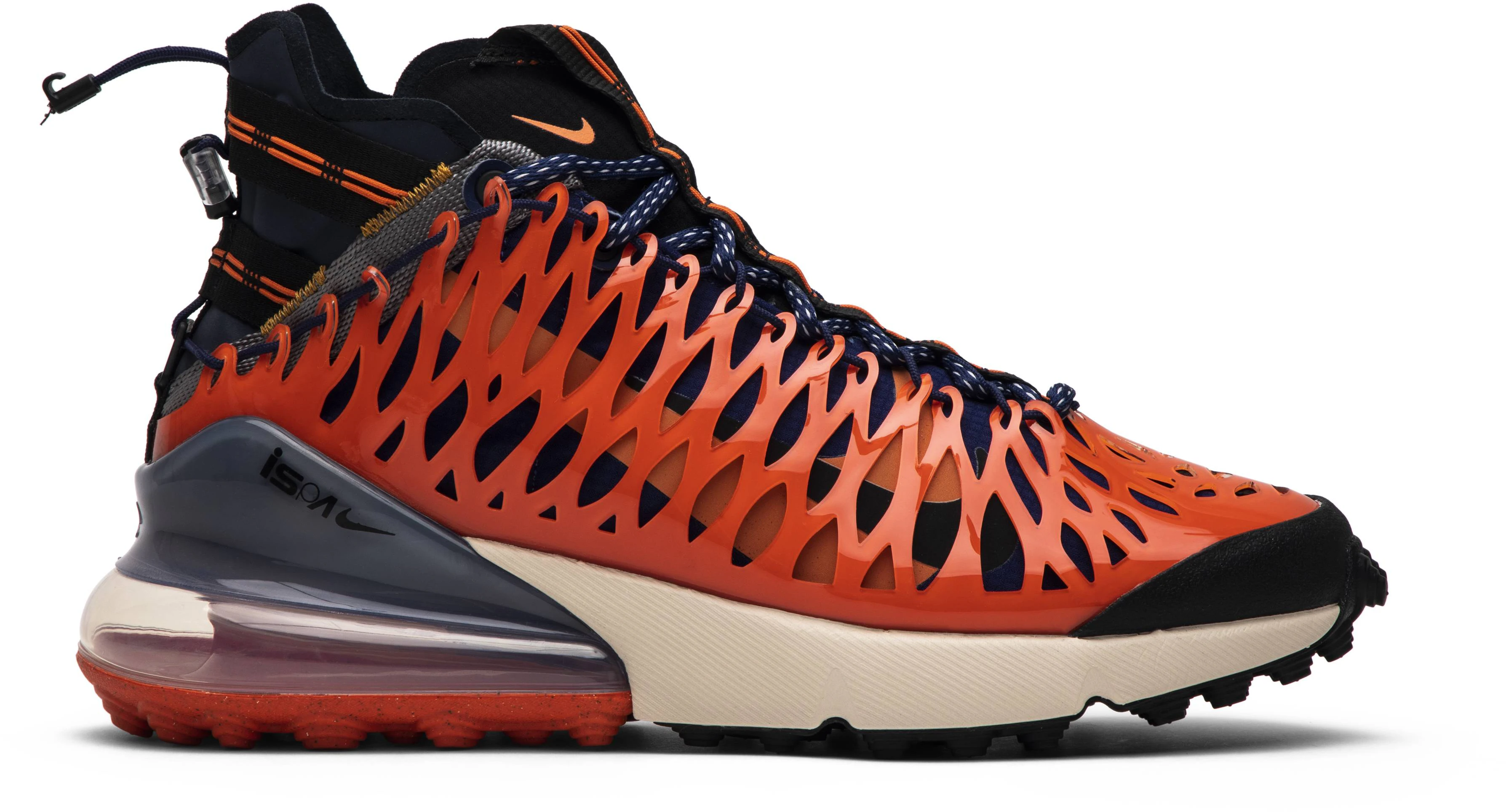 Nike Air Max 270 ISPA Blue Void Terra Orange BQ1918 400 BQ1918