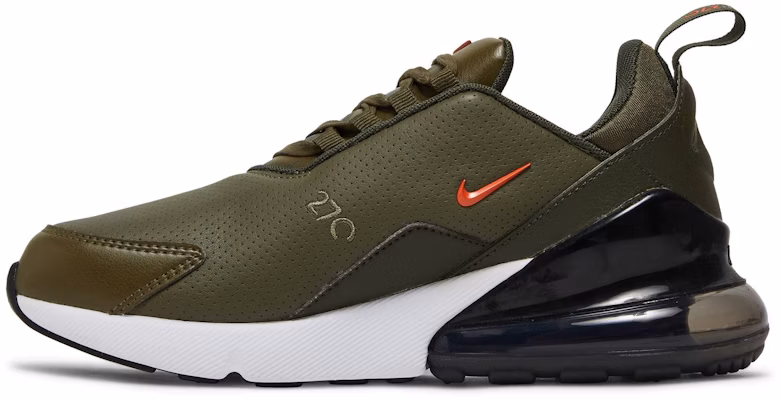 Nike Air Max 270 Premium Leather 'Olive' Lelaki Kulit Zaitun BQ6171-200 Lookbook Nike Air Max 270 Premium Leather 'Olive' Lelaki Kulit Zaitun BQ6171-200