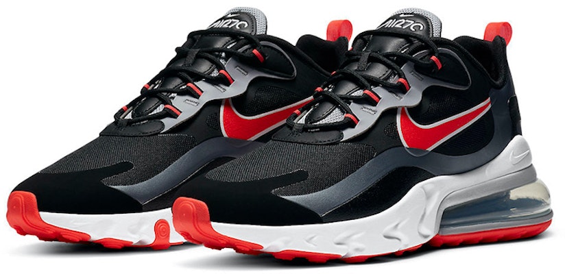 耐克Air Max 270 React 黑亮红 CT1646-001 Lookbook 耐克Air Max 270 React 黑亮红 CT1646-001