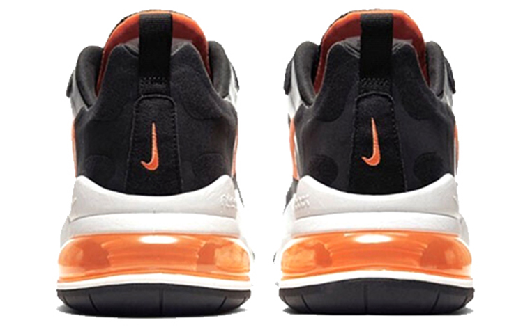 Shop 耐克 Air Max 270 React '黑色全橙' CQ4598-084