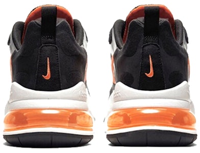 Nike Air Max 270 React 'Hitam Total Orange' CQ4598-084 Shop Nike Air Max 270 React 'Hitam Total Orange' CQ4598-084