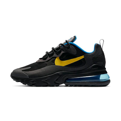 Nike Air Max 270 React 'Black Yellow Blue'