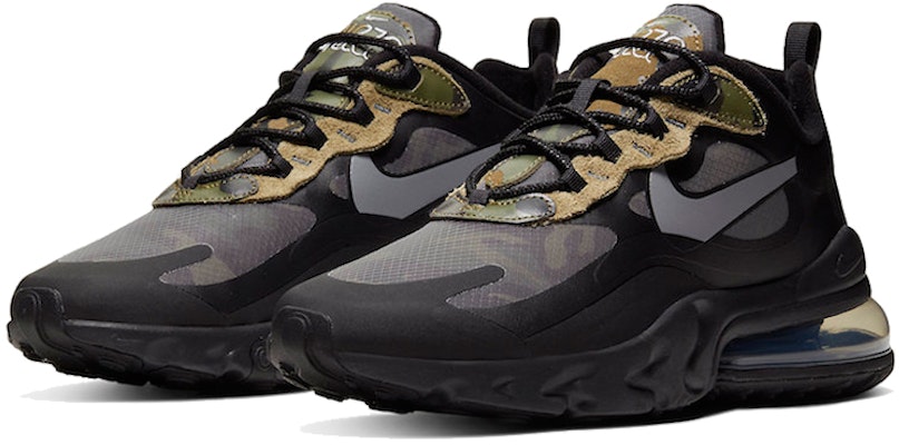 耐克Air Max 270 React '迷彩' CT5528-001 Lookbook 耐克Air Max 270 React '迷彩' CT5528-001