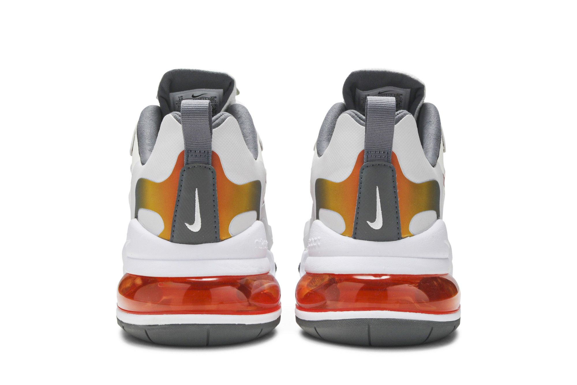 Sizing 耐克Air Max 270 React“ 渐变” CD6615-100
