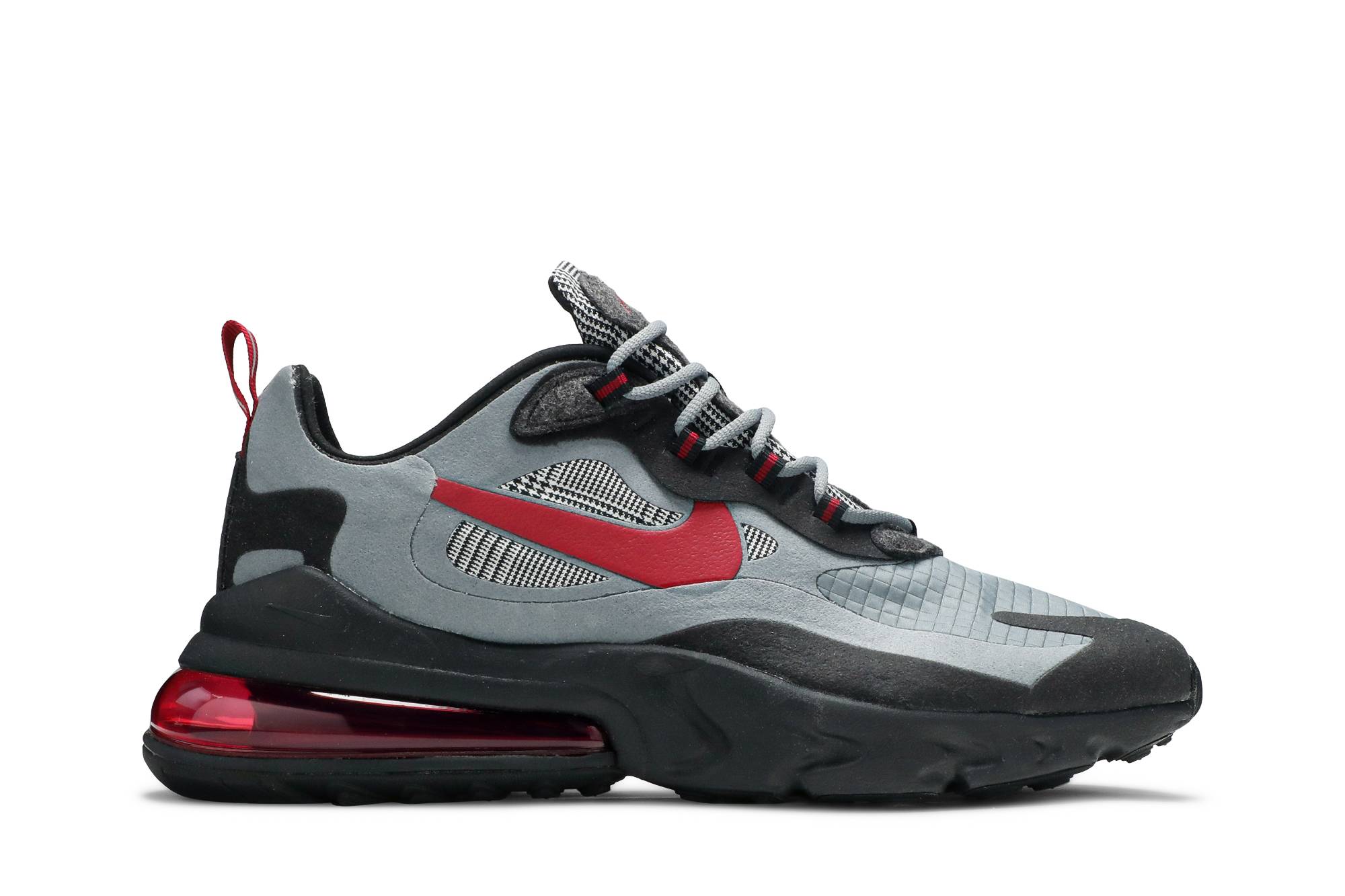Buy Nike Air Max 270 React “千鸟格” 灰黑
