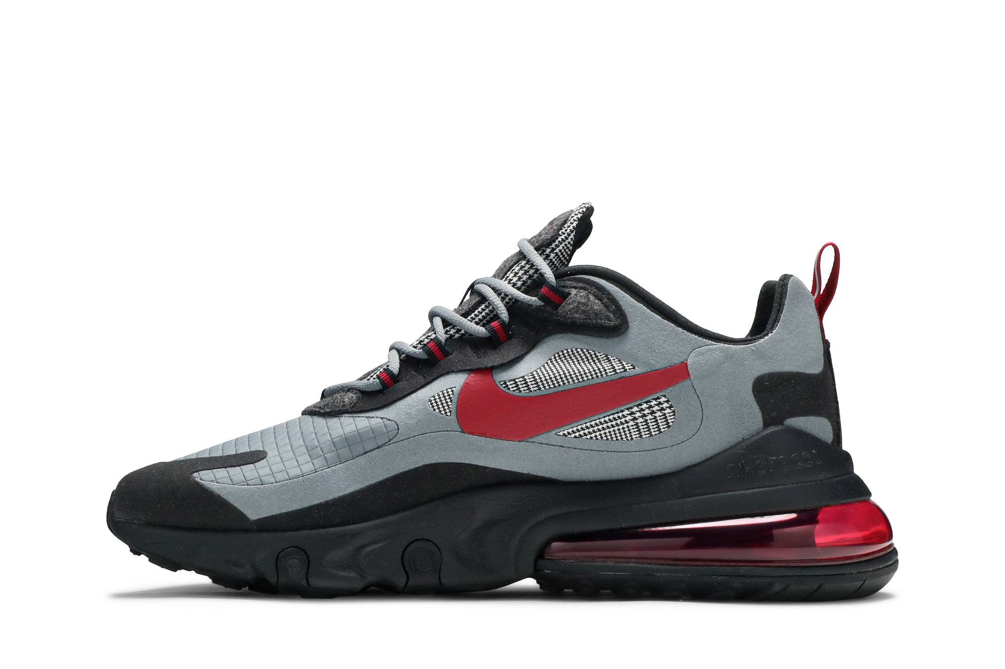 Lookbook Nike Air Max 270 React “千鸟格” 灰黑