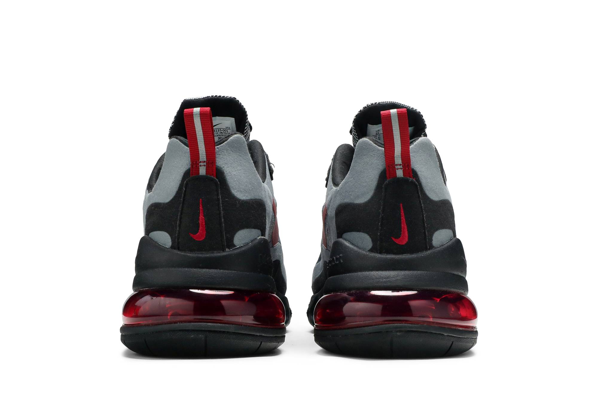 Details for Nike Air Max 270 React “千鸟格” 灰黑