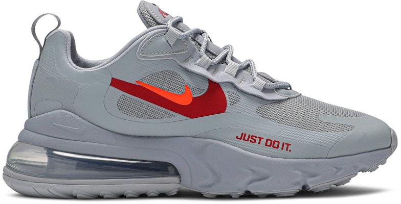 Air max 270 react wolf grey red sale