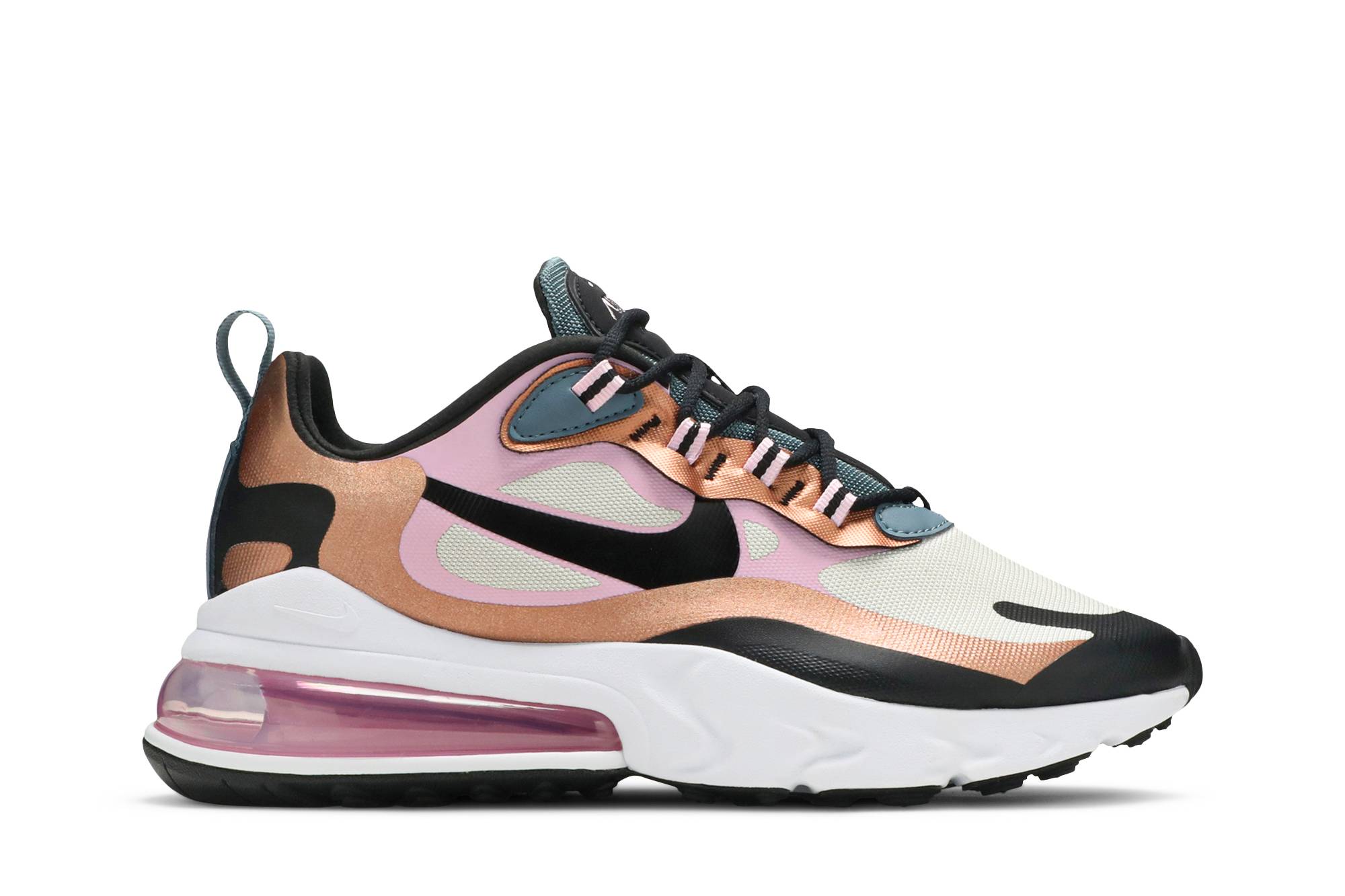 (Women) Nike Air Max 270 React ‘Metallic Bronze’ CT1833-100