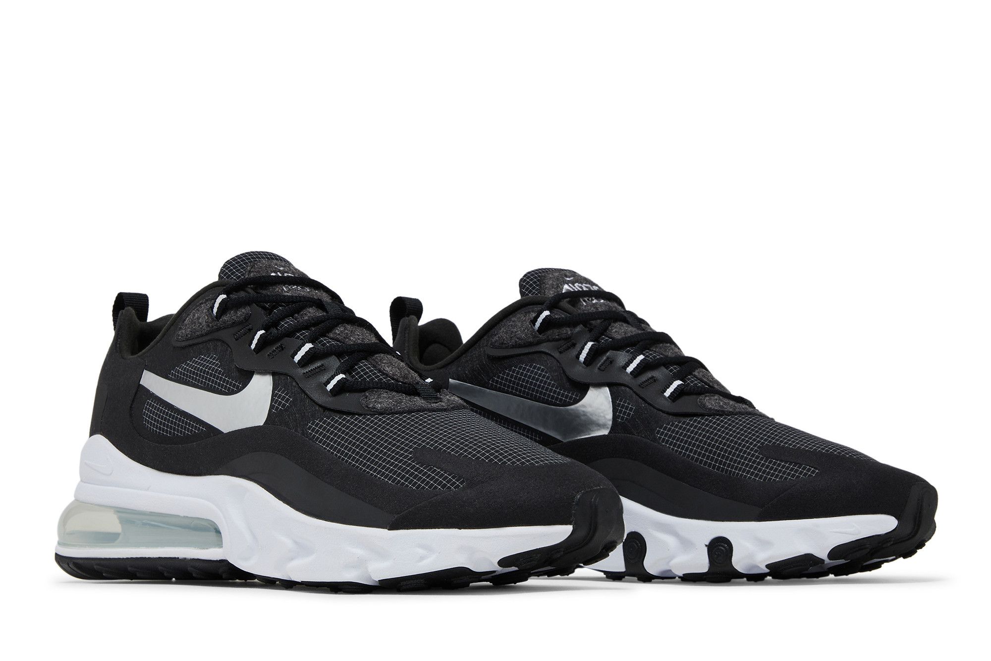 Cheap 耐吉 Air Max 270 React '金屬銀' CQ4598-071