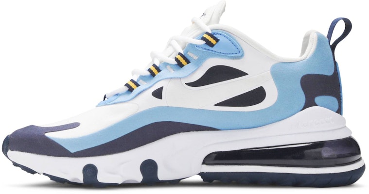 Nike Air Max 270 React 'Midnight Navy' Lelaki Wanita Kasut 올리 CT1264-104 Lookbook Nike Air Max 270 React 'Midnight Navy' Lelaki Wanita Kasut 올리 CT1264-104