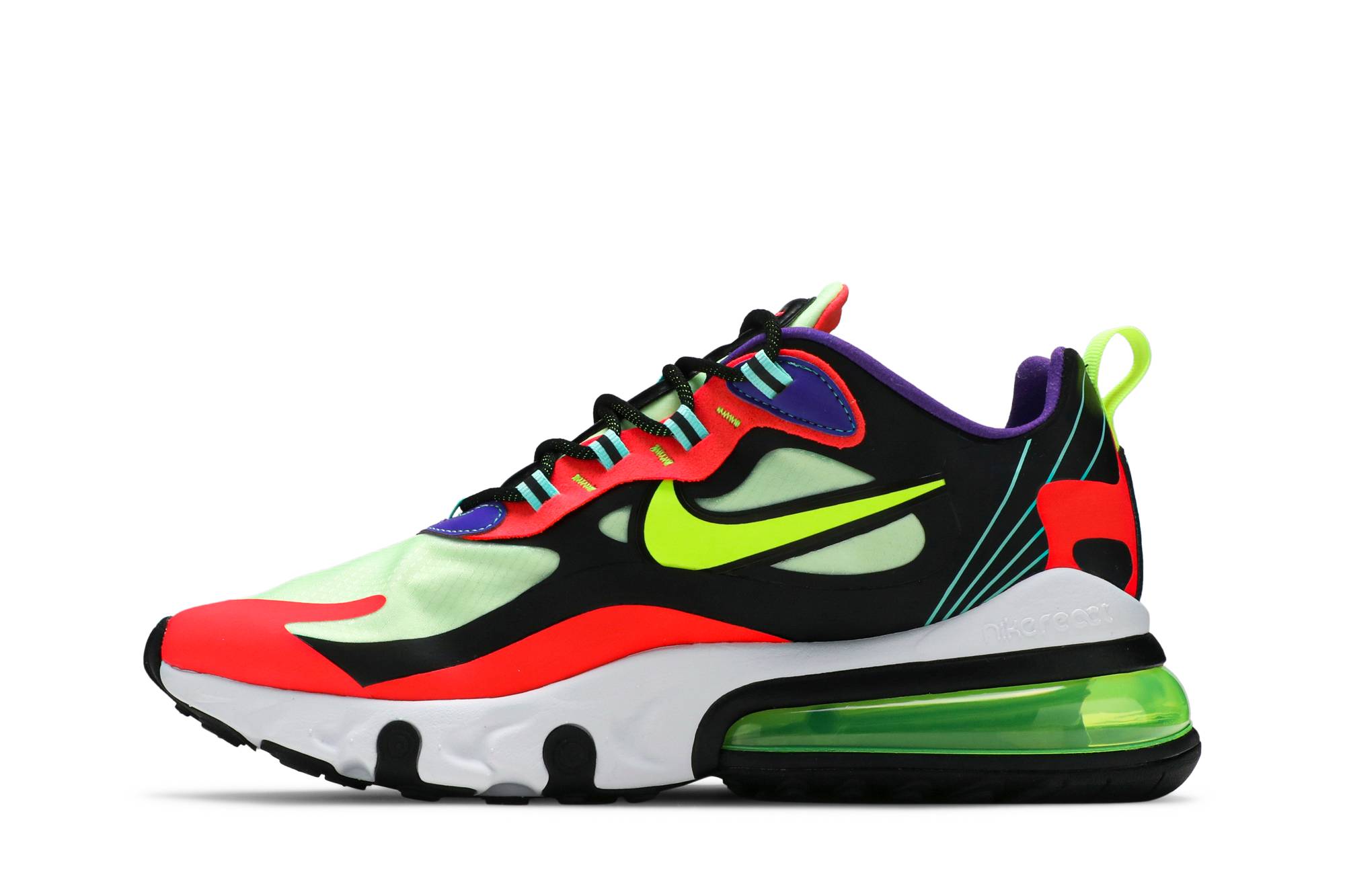 Lookbook Nike Air Max 270 React 'Parachute' Lelaki/Kasut Gym CU4705-001