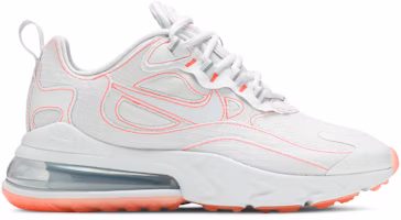Nike Air Max 270 React 'Stitch White Flash Crimson' CQ6549-100 Nike Air Max 270 React 'Stitch White Flash Crimson' CQ6549-100