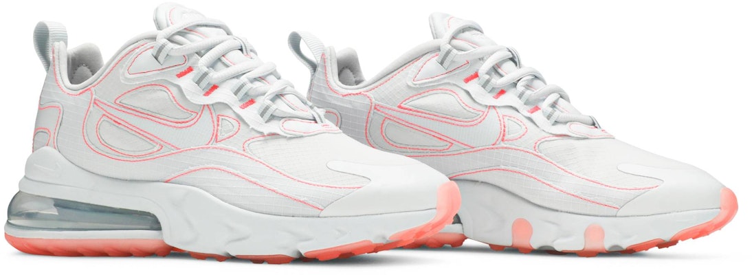 耐吉 Air Max 270 React "Stitch White Flash Crimson" CQ6549-100 Cheap 耐吉 Air Max 270 React "Stitch White Flash Crimson" CQ6549-100