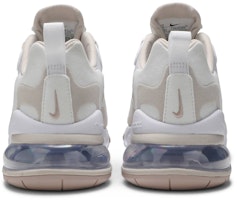 (W) Nike Air Max 270 React 'Summit White Orewood Brown' Lelaki Wanita CJ0619-102 Details for (W) Nike Air Max 270 React 'Summit White Orewood Brown' Lelaki Wanita CJ0619-102