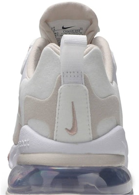 (Women) Nike Air Max 270 React 'Summit White Orewood Brown' CJ0619-102 Sizing (Women) Nike Air Max 270 React 'Summit White Orewood Brown' CJ0619-102