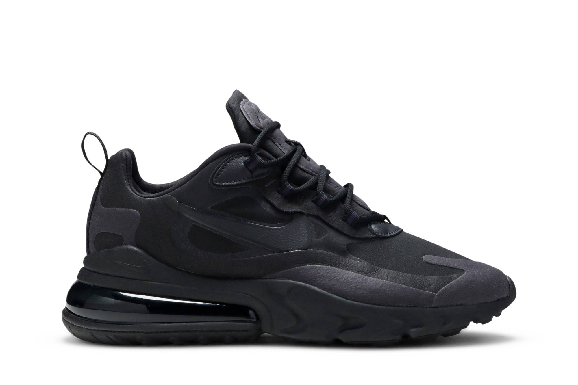 nike 270 react triple black